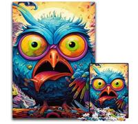 Puzzle 1000 pièces Color Bird pour Adultes, Puzzle Difficile pour Adultes, idéal comme Cadeau de Vacances et décoration d'intérieur, 50x75cm / 19,68x29,52 Pouces