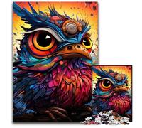 Puzzle 1000 pièces Color Bird, Puzzle Impossible pour Adultes, idéal pour Les Adolescents et Les collectionneurs, Cadeau de Voyage, activité familiale 50x75cm / 19,68x29,52 Pouces