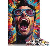 Puzzle 1000 pièces « Color Heroes » à Peindre, Jeu éducatif, décoration familiale, 1000 pièces (75 x 50 cm)