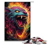 Puzzle 1000 pièces coloré de bêtes fantastiques Puzzle Amusant pour la Famille Excellent Cadeau pour Les Fans d'anime Cadeau Adulte 1000 pièces