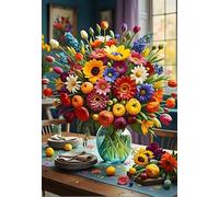 Puzzle 1000 pièces - Colourful Bouquet
