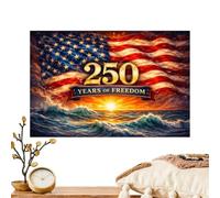 Puzzle 1000 Pièces Commémoration des Anniversaires De L'Amérique 1776-2026