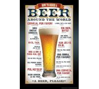 Puzzle 1000 pièces Comment commander une bière autour du monde Langues Puzzle amusant en famille 1000 pièces pour adultes Cadeaux de jeux de puzzle stimulants