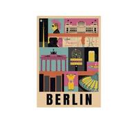 Puzzle 1000 pièces Compact : Style in the City - Berlin Clementoni