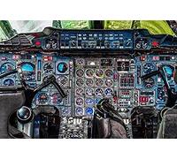 Puzzle 1000 pièces Concorde Avion Standard Cockpit Panneau de Commande Puzzle pour Enfants Adultes Festival Cadeau 50x70 CM