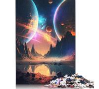 Puzzle 1000 pièces « Connexion des planètes » pour Adultes et Adolescents, en Carton, Jouet éducatif, Jeu Familial, 38 x 26 cm / 1000 pièces
