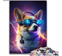Puzzle 1000 pièces Corgi Dog Puzzles pour Jeu interactif Familial 1000 pièces, Cadeau Casse-tête, Jouet éducatif Taille 38x26cm