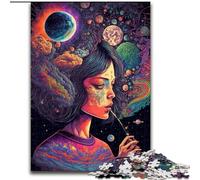 Puzzle 1000 pièces Cosmic High, Jeu Familial interactif, à partir de 14 Ans, Dimensions 26x38cm