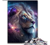 Puzzle 1000 pièces Cosmic Mufasa Le Roi Lion Puzzles 1000 pièces pour Adultes Parfait pour Les Adolescents et Les familles, Cadeau de Vacances idéal Taille 26X38CM