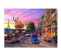 Puzzle 1000 Pièces : Coucher de Soleil sur la Seine, Perre / Anatolian G