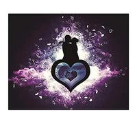 Puzzle, 1000 pièces, Couple et amour - Difficile, parfait pour s'amuser en famille - Activité d'intérieur amusante 38x26cm (14,96x10,24 pouces)