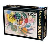 Puzzle 1000 pièces : Courbe Dominante, Wassily Kandinsky DToys G