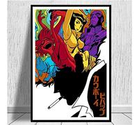 Puzzle 1000 pièces Cowboy Bebop Anime Poster Art Mural Papier Jouets pour Adultes Jeu de décompression 26x38cm
