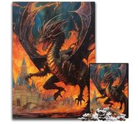 Puzzle 1000 pièces Créatures fantastiques en Bois idéal pour Les Adolescents Les collectionneurs Les décorations d'intérieur et Les Voyages 1000 pièces (75 x 50 cm)