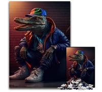 Puzzle 1000 pièces « Crocodile Dancer » pour Adultes, Puzzles pour Adultes, défi cérébral, activité éducative pour Adolescents, 50x75cm