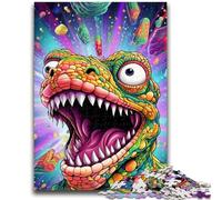 Puzzle 1000 pièces Crocodiles du Nil pour Adultes et Adolescents Stimulez Votre Cerveau grâce à des Jouets addictifs pour cultiver la Patience Jeu de défi Unique (38x26cm)