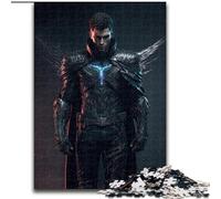 Puzzle 1000 pièces Cyborg en Bois, Casse-tête Haute difficulté pour Adolescents 50x75cm Un pour Noël ou Un Anniversaire