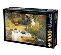 Puzzle 1000 pièces D-Toys Claude Monet Le déjeuner E