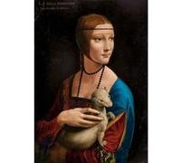 Castorland Puzzle Dame à l'hermine (Léonard de Vinci) 1000 pièces