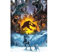 Puzzle 1000 pièces : Dans le monde de Jurassic Park