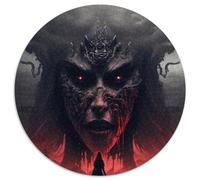 Puzzle 1000 pièces Dark Arts, Puzzle Rond 1000 pièces, défi cérébral, pour Les Adolescents et décoration d'intérieur 67,5 x 67,5 cm