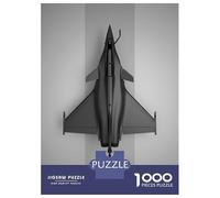 Puzzle 1000 Pièces Dassault Rafale Jet Puzzle Adulte, Casse-tête, Découpe De Précision, Cadeau Unique pour Anniversaire Et Noël 52x38cm/1000pcs