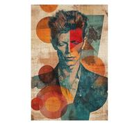 Puzzle 1000 pièces David Bowie, Chanteur de Rock, kit de Bricolage, Jouet en Papier, Cadeau Unique, décoration d'intérieur-38x52cm