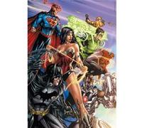Puzzle 1000 pièces : DC Comics - Justice League Clementoni
