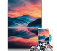 Puzzle 1000 pièces de Beaux paysages pour Adolescents, Cadeaux, Anti-Stress, défi Difficile, renforce l'amour Entre Couples, 38x26cm