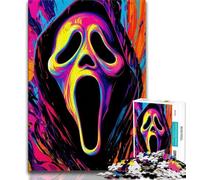 Puzzle 1000 pièces de Films d'horreur pour Adolescents, Anti-Stress, défi Difficile, renforce l'amour Entre Couples 50x75cm