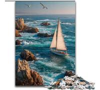 Puzzle 1000 pièces de voiliers pour Adolescents, idéal comme Cadeau pour Toute la Famille (50x75cm)