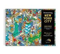 Puzzle 1000 pièces : Découverte de la ville de New York Galison G