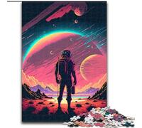 Puzzle 1000 pièces Découverte de Nouveaux Mondes Puzzles 1000 pièces pour Adultes Cadeau de Noël Adolescent Réduction du Stress Cadeau Unique et Cool pour la Famille (Taille 26x38cm)