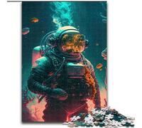 Puzzle 1000 pièces Deep End Celestial Diver Puzzle en Carton, idéal pour la décoration de la Maison et du Bureau, Cadeau Parfait pour Un Anniversaire 1000 pièces(26x38cm)