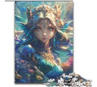 Puzzle 1000 pièces Déesse sous-Marine pour Adultes Un Casse-tête Stimulant pour Les Adolescents Idéal pour la décoration intérieure ou comme Cadeau (Taille 50x75cm)