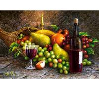 Puzzle 1000 Pièces Des Fruits Et Du Vin