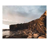 Puzzle 1000 Pièces, Développe Réflexion et Dextérité-Phare,rochers,Pierres,Falaise 70x50cm
