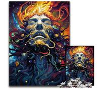 Puzzle 1000 pièces Dieu de lunivers Puzzles en Bois pour Adultes Activités Amusantes à la Maison Cadeau danniversaire Cadeaux de Voyage 1000 pièces (75 x 50 cm)