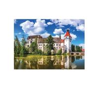 Puzzle 1000 pièces - DINO - CHÂTEAU DE BLATNÁ - 66 x 47 cm - Multicolore - Pour adultes