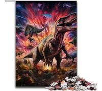 Puzzle 1000 pièces Dinosaur World, idéal pour Les Adolescents, Les Liens familiaux, Les Casse-têtes et Les décorations d'intérieur DIY (Taille : 50x75cm)