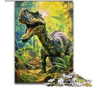 Puzzle 1000 pièces Dinosaur World, Jeu Familial créatif et décoration d'intérieur, Cadeau de Noël idéal pour Les Adolescents (Taille : 26x38cm)
