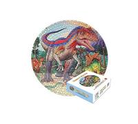 Puzzle 1000 pièces Dinosaure Rond Géant