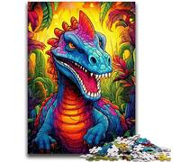 Puzzle 1000 pièces Dinosaures Anciens pour Adultes, Difficile à réaliser, mais Amusant et Humoristique, décoration d'intérieur et Cadeaux Uniques (50x75cm)
