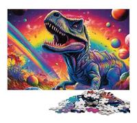 Puzzle 1000 pièces Dinosaures Anciens, Puzzle Stimulant, activité familiale Amusante, défi cérébral, pour Adolescent 26x38cm / 10,23x14,96 Pouces