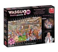 Puzzle 1000 pièces Diset Wasgij Destiny 19 La taverne des 2 puzzles G