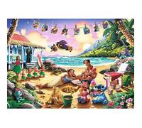 Puzzle 1000 pièces - Disney - Lilo & Stitch - 1000 pièces - 68 3 x 48 cm - Made in Europe