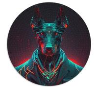 Puzzle 1000 pièces Doberman Boss, Puzzle pour Adultes, soirée de Jeux en Famille, décoration à Faire soi-même, 67,5 x 67,5 cm