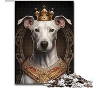 Puzzle 1000 pièces Doberman Pinscher en Bois pour Adultes, Cadeau pour Hommes et Femmes, idéal pour Tous Les Jours et Occasions spéciales, 50x75cm, pour Anniversaires, fêtes