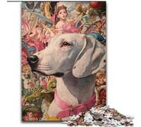 Puzzle 1000 pièces Dog Art pour Adolescents, Jouets addictifs pour la décoration de la Maison (26x38cm)
