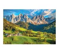 Puzzle 1000 pièces : Dolomites : Montagnes Italiennes